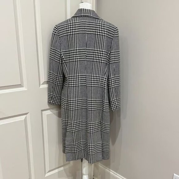 Noviello-Bloom Classic Black and White Houndstooth Woman’s Size 14 - Picture 2 of 4